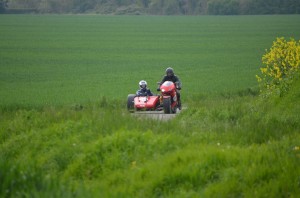 Bucolique et verdoyante la Sarthe...