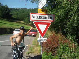 Et bien sur à Villecomtal, il y a le Dourdou, petite rivière de montagne...